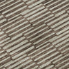 Piper Looms Mayfield Lines AMF918 Brown Machine Washable Area Rug Swatch Image