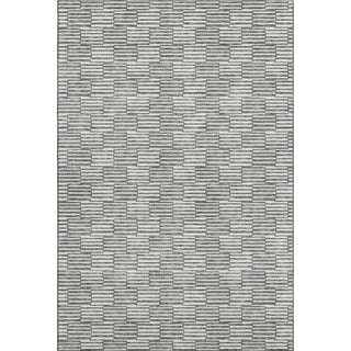 Piper Looms Mayfield Lines AMF918 Gray Machine Washable Area Rug main image