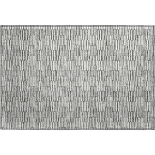 Piper Looms Mayfield Lines AMF918 Gray Machine Washable Area Rug Scatter Main Image
