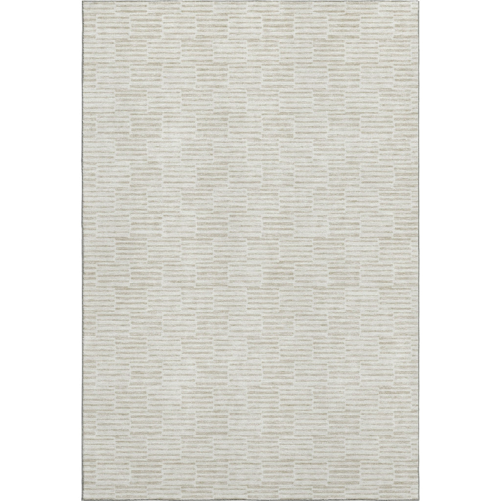 Piper Looms Mayfield Lines AMF918 Ivory Machine Washable Area Rug main image
