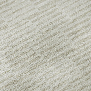 Piper Looms Mayfield Lines AMF918 Ivory Machine Washable Area Rug Swatch Image