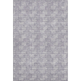 Piper Looms Mayfield Lines AMF918 Lilac Machine Washable Area Rug main image