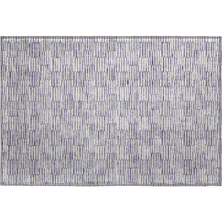 Piper Looms Mayfield Lines AMF918 Lilac Machine Washable Area Rug Scatter Main Image
