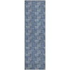Piper Looms Mayfield Lines AMF918 Navy Machine Washable Area Rug Runner Main Image
