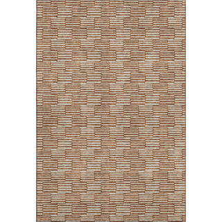 Piper Looms Mayfield Lines AMF918 Paprika Machine Washable Area Rug main image