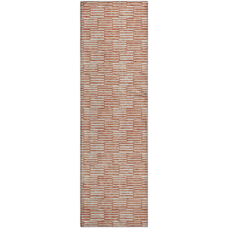 Piper Looms Mayfield Lines AMF918 Salmon Machine Washable Area Rug Runner Main Image