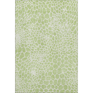 Piper Looms Mayfield Geometric AMF919 Aloe Machine Washable Area Rug main image