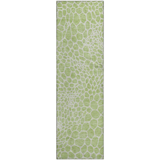 Piper Looms Mayfield Geometric AMF919 Aloe Machine Washable Area Rug Runner Main Image