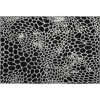 Piper Looms Mayfield Geometric AMF919 Black Machine Washable Area Rug Scatter Main Image
