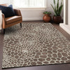 Piper Looms Mayfield Geometric AMF919 Brown Machine Washable Area Rug Lifestyle Image Feature