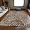 Piper Looms Mayfield Geometric AMF919 Brown Machine Washable Area Rug Lifestyle Image Feature