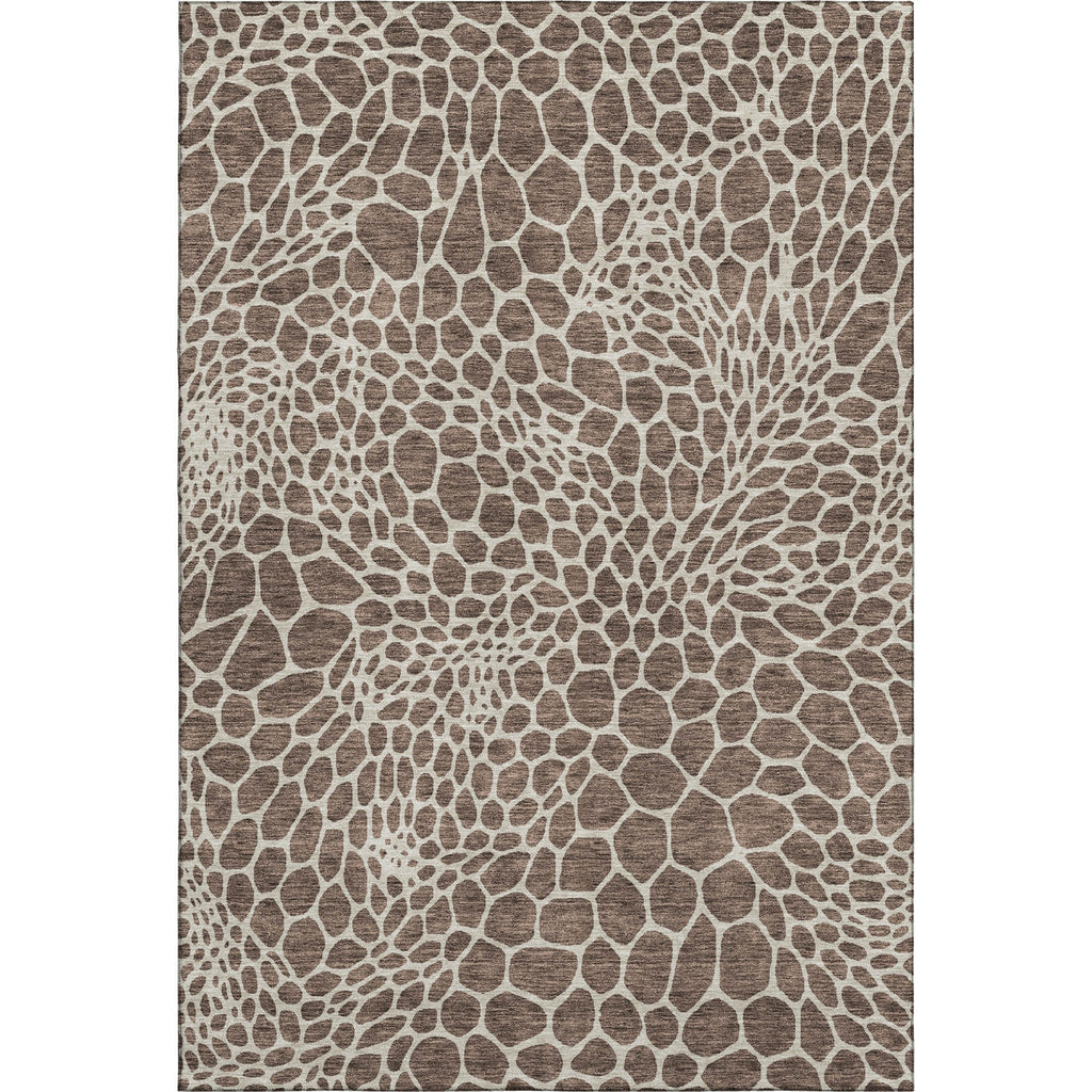 Piper Looms Mayfield Geometric AMF919 Brown Machine Washable Area Rug main image