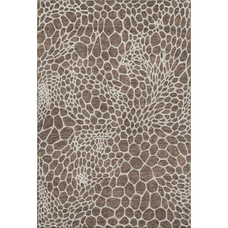 Piper Looms Mayfield Geometric AMF919 Brown Machine Washable Area Rug main image