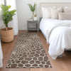 Piper Looms Mayfield Geometric AMF919 Brown Machine Washable Area Rug Runner Lifestyle Image Feature
