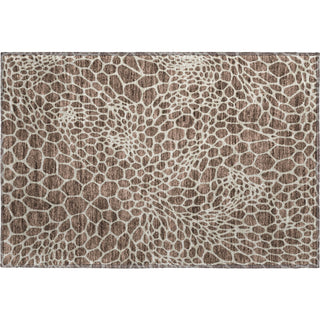 Piper Looms Mayfield Geometric AMF919 Brown Machine Washable Area Rug Scatter Main Image