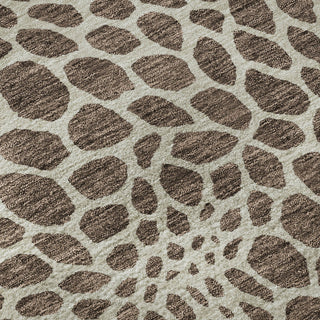 Piper Looms Mayfield Geometric AMF919 Brown Machine Washable Area Rug Swatch Image