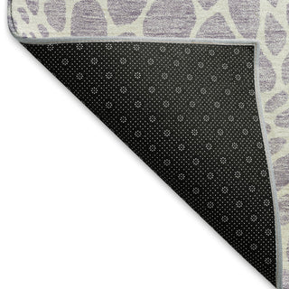 Piper Looms Mayfield Geometric AMF919 Lilac Machine Washable Area Rug Backing Image