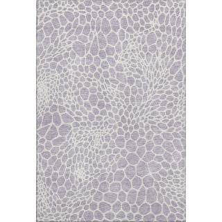 Piper Looms Mayfield Geometric AMF919 Lilac Machine Washable Area Rug main image