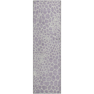 Piper Looms Mayfield Geometric AMF919 Lilac Machine Washable Area Rug Runner Main Image
