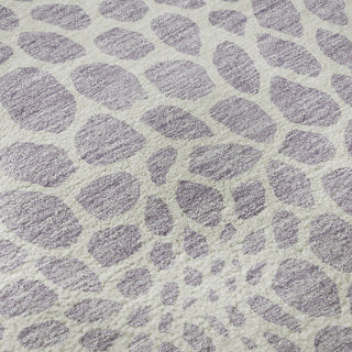 Piper Looms Mayfield Geometric AMF919 Lilac Machine Washable Area Rug Swatch Image