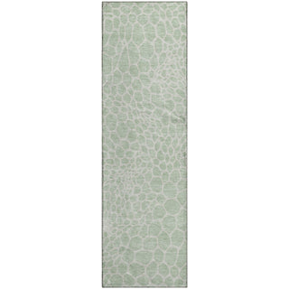 Piper Looms Mayfield Geometric AMF919 Mint Machine Washable Area Rug Runner Main Image