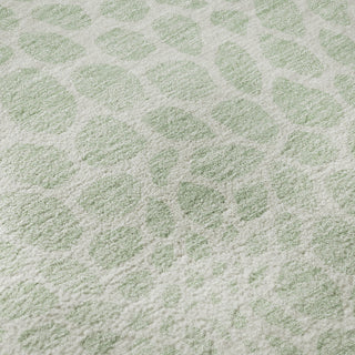 Piper Looms Mayfield Geometric AMF919 Mint Machine Washable Area Rug Swatch Image