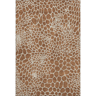Piper Looms Mayfield Geometric AMF919 Paprika Machine Washable Area Rug main image