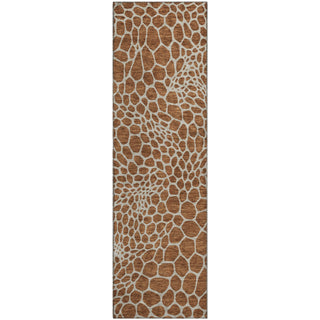 Piper Looms Mayfield Geometric AMF919 Paprika Machine Washable Area Rug Runner Main Image