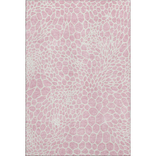 Piper Looms Mayfield Geometric AMF919 Pink Machine Washable Area Rug main image