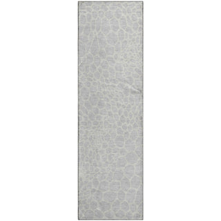 Piper Looms Mayfield Geometric AMF919 Silver Machine Washable Area Rug Runner Main Image