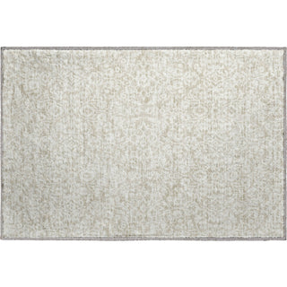 Piper Looms Mayfield Damask AMF920 Beige Machine Washable Area Rug Scatter Main Image