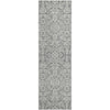 Piper Looms Mayfield Damask AMF920 Gray Machine Washable Area Rug Runner Main Image