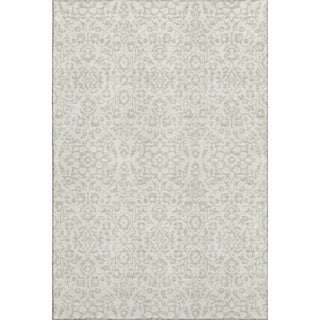 Piper Looms Mayfield Damask AMF920 Ivory Machine Washable Area Rug main image