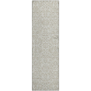 Piper Looms Mayfield Damask AMF920 Ivory Machine Washable Area Rug Runner Main Image