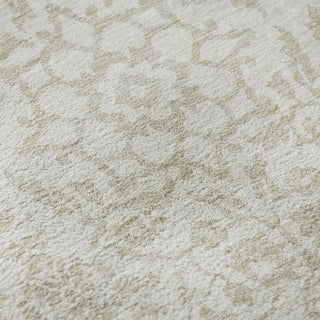 Piper Looms Mayfield Damask AMF920 Ivory Machine Washable Area Rug Swatch Image