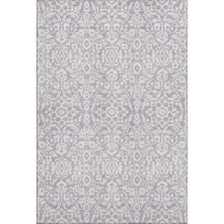 Piper Looms Mayfield Damask AMF920 Lavender Machine Washable Area Rug main image