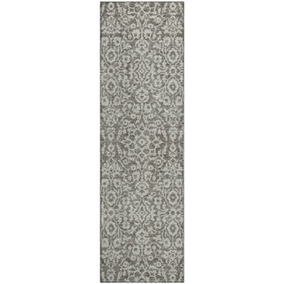 Piper Looms Mayfield Damask AMF920 Taupe Machine Washable Area Rug Runner Main Image