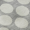 Piper Looms Mayfield Circles AMF921 Gray Machine Washable Area Rug Swatch Image