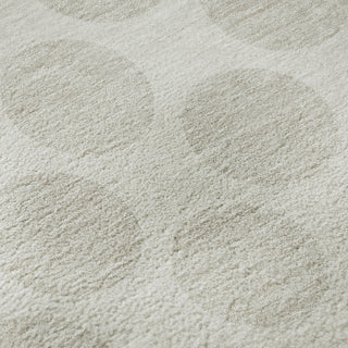Piper Looms Mayfield Circles AMF921 Ivory Machine Washable Area Rug Swatch Image
