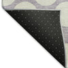 Piper Looms Mayfield Circles AMF921 Lavender Machine Washable Area Rug Backing Image