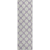 Piper Looms Mayfield Circles AMF921 Lavender Machine Washable Area Rug Runner Main Image