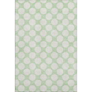 Piper Looms Mayfield Circles AMF921 Mint Machine Washable Area Rug main image