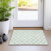 Piper Looms Mayfield Circles AMF921 Mint Machine Washable Area Rug Scatter Lifestyle Image Feature
