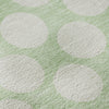 Piper Looms Mayfield Circles AMF921 Mint Machine Washable Area Rug Swatch Image