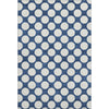 Piper Looms Mayfield Circles AMF921 Navy Machine Washable Area Rug main image