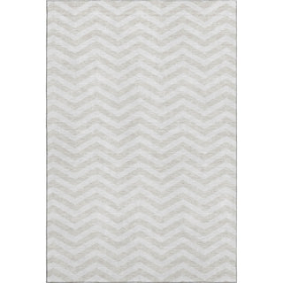 Piper Looms Mayfield Chevron AMF922 Ivory Machine Washable Area Rug main image