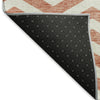 Piper Looms Mayfield Chevron AMF922 Salmon Machine Washable Area Rug Backing Image