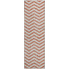 Piper Looms Mayfield Chevron AMF922 Salmon Machine Washable Area Rug Runner Main Image