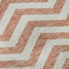 Piper Looms Mayfield Chevron AMF922 Salmon Machine Washable Area Rug Swatch Image