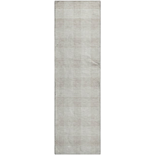 Piper Looms Mayfield Plaid AMF923 Ivory Machine Washable Area Rug Runner Main Image
